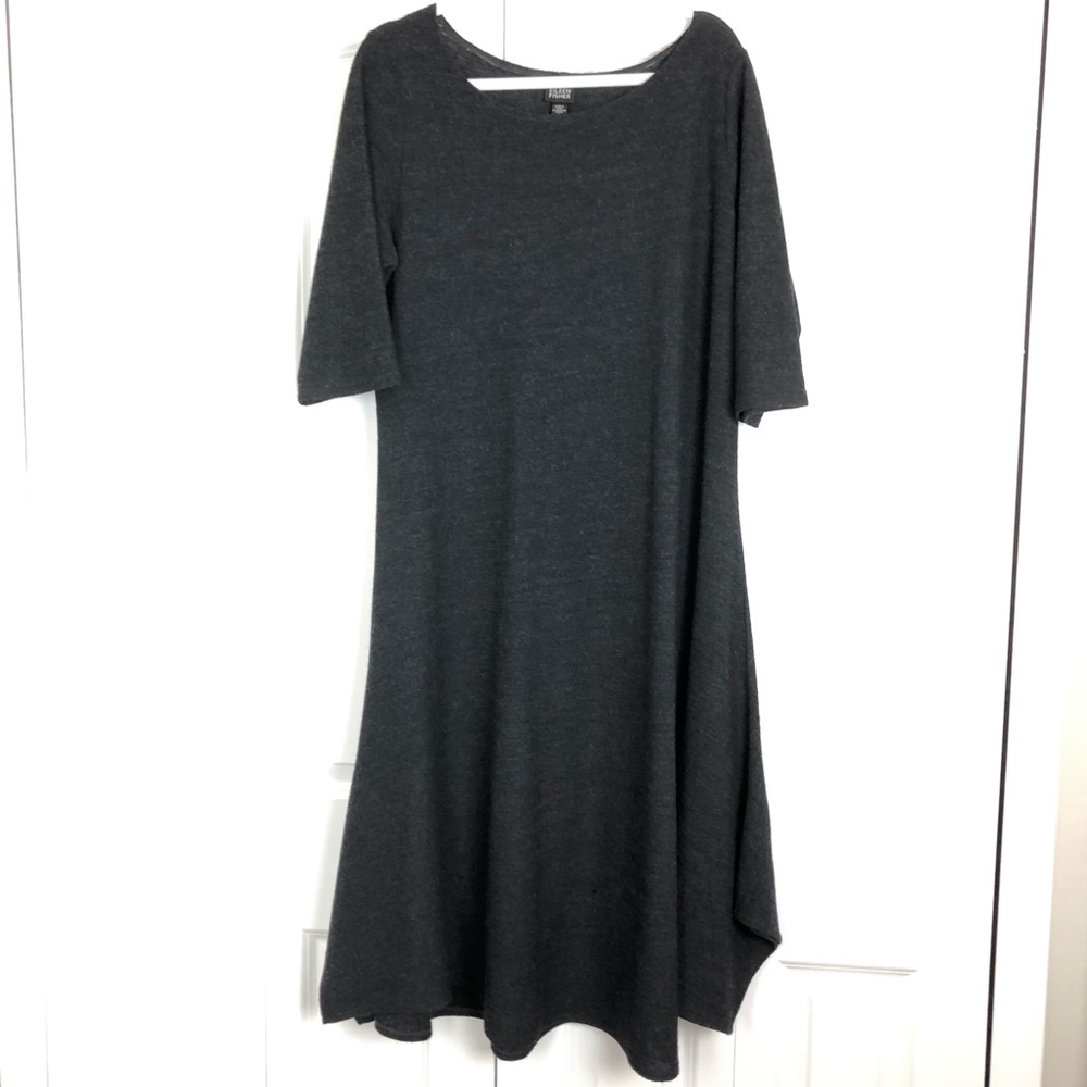 Eileen Fisher | Wool Maxi Dress XL